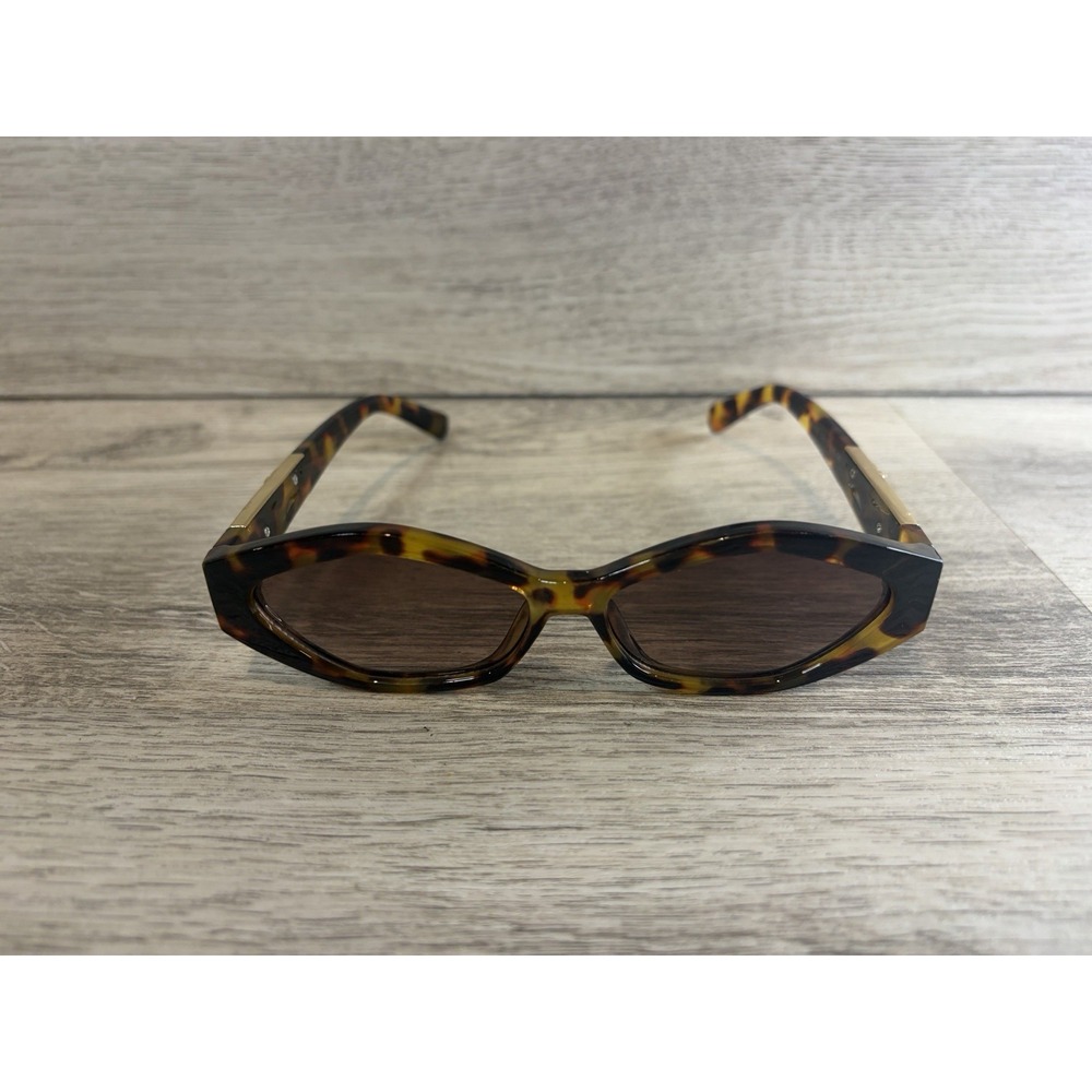 Vintage Sunglasses KL21003 52 15 143 Womens Jaguar Tortoise Brown Gold